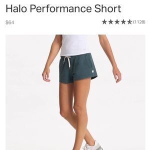 Vuori Halo Performance Shorts
